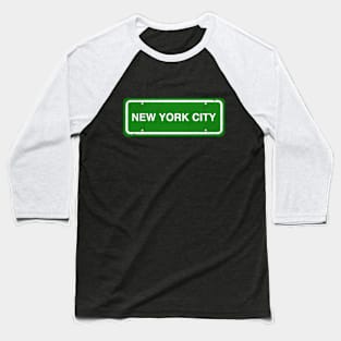 Welcome To New York City Baseball T-Shirt